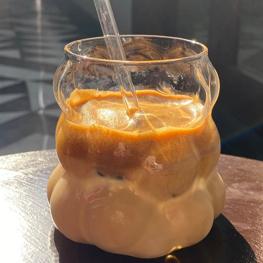 Minimal coffee glass