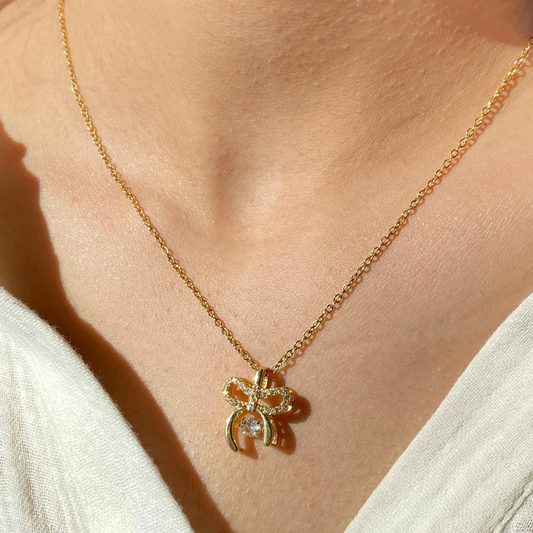 Mini Bow Necklace