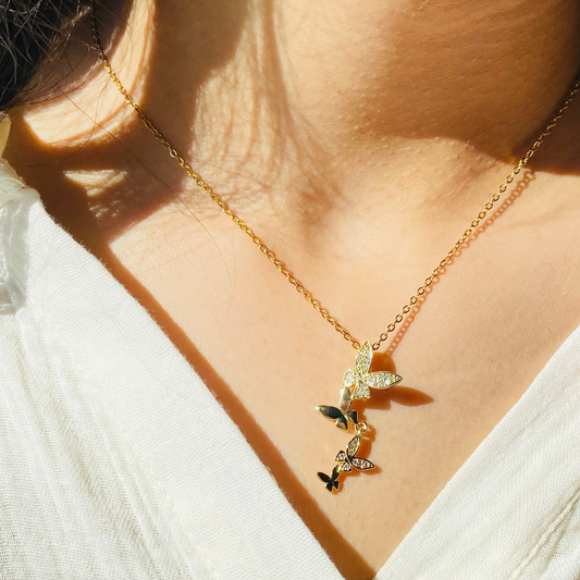 Butterfly Cascade Pendant